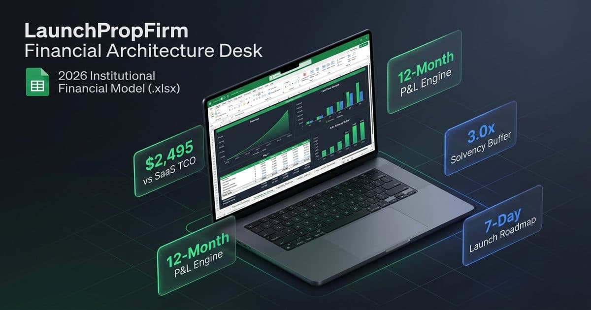2026 Prop Firm Financial Model Excel Workbook Preview