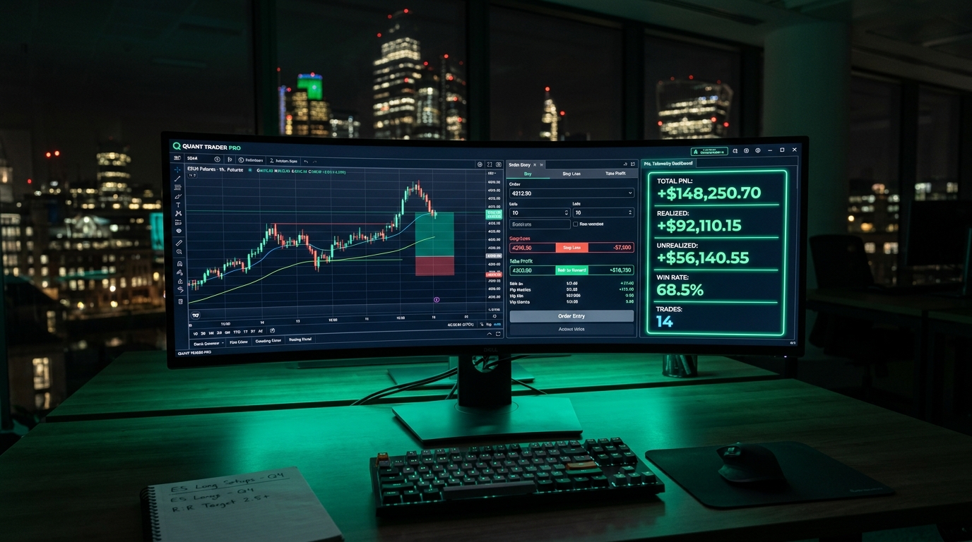 Profit Loss Calculator and Quantitative Forex Trading Workstation Terminal