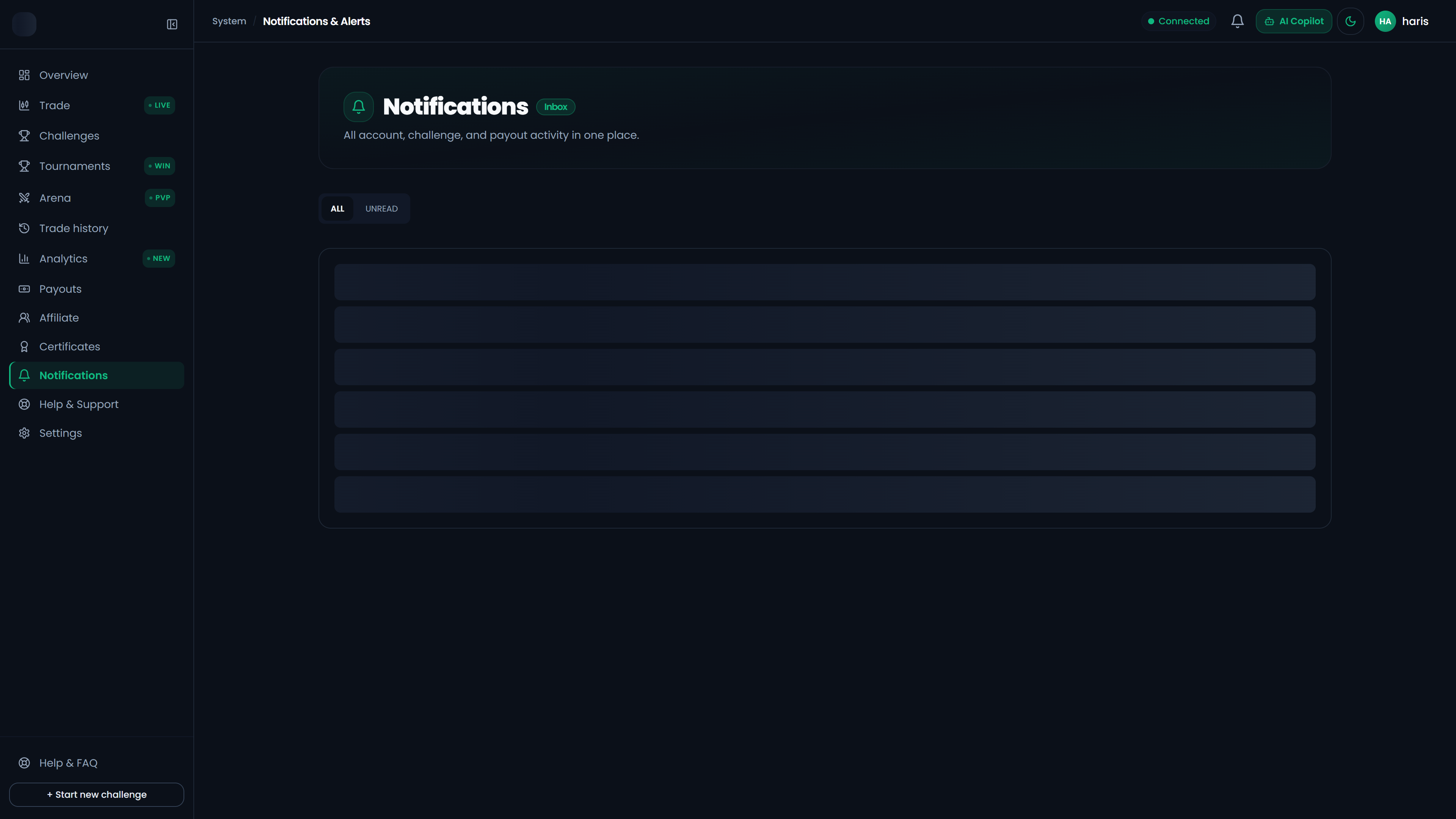Trader alert console issuing automated notifications prior to Friday market close and weekend position cutoffs